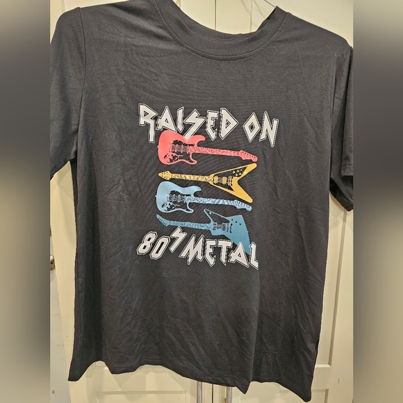 80s Metal T Shirt Size L - Picture 2 of 6